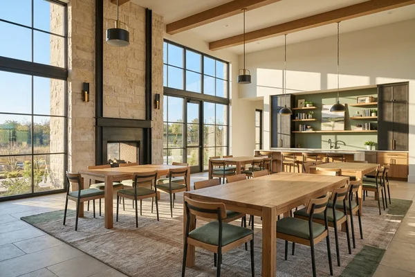 Clubroom at a new community